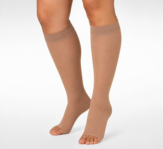 Juzo Dynamic Knee-High — Open Toe