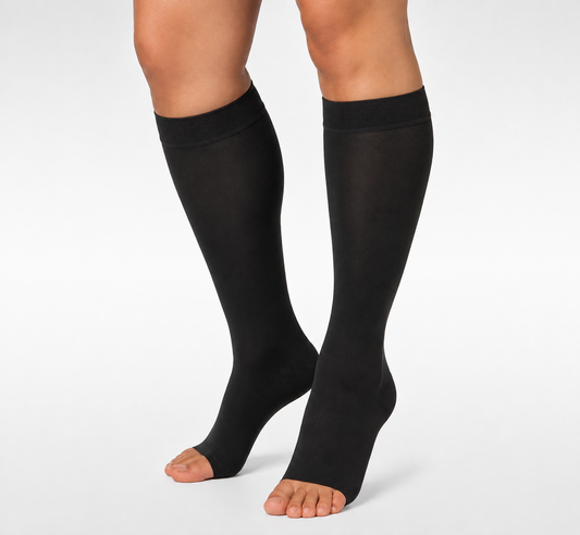 Juzo Dynamic Knee-High — Open Toe