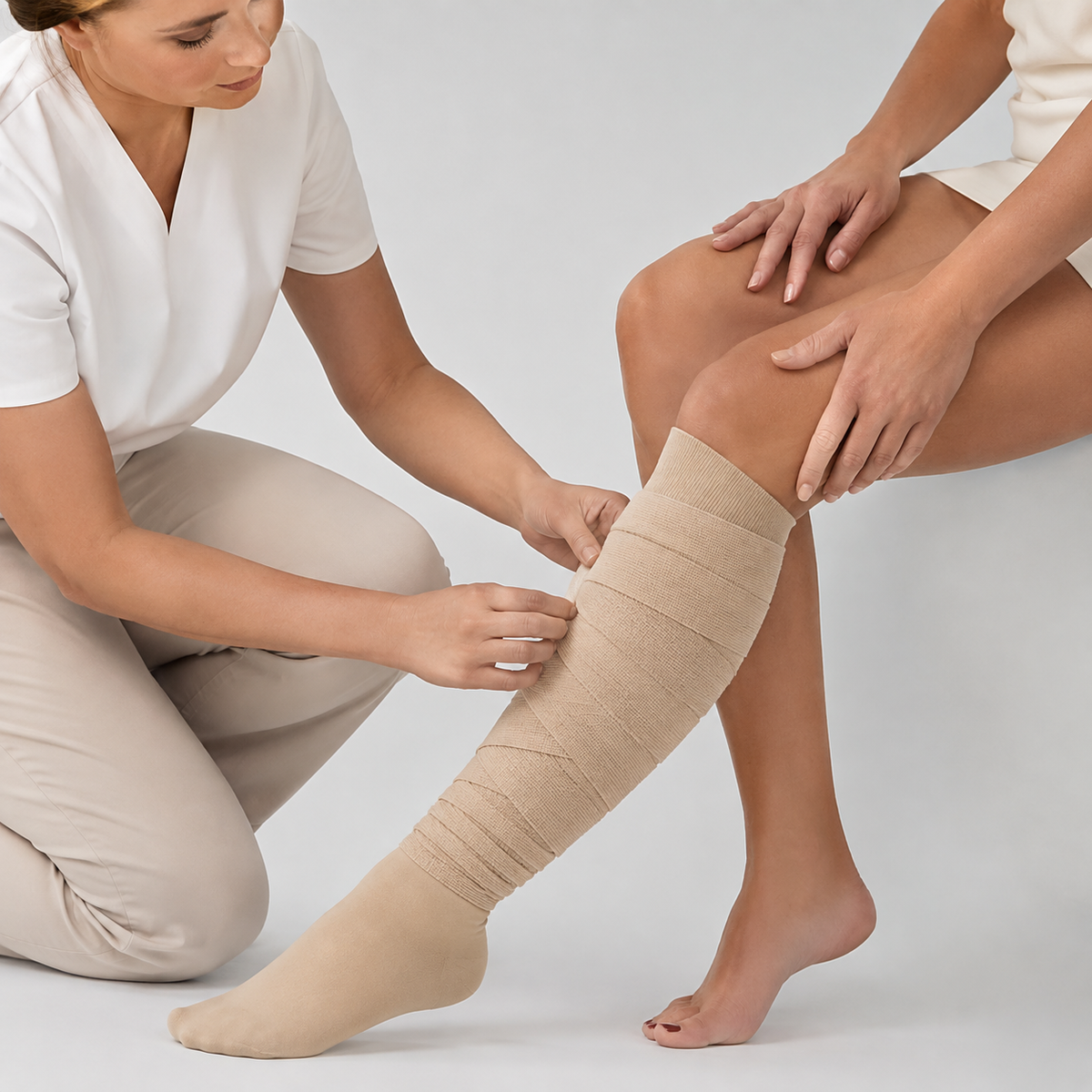 Follow-up support for compression garment fit and long-term comfort